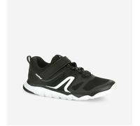 Second Life - Kids' Lightweight And Breathable Rip-tab Trainers, Black/white - Fair
