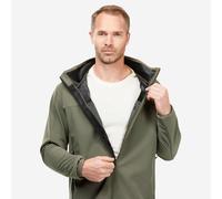 Second Life - Men’s Windproof Softshell Trekking Jacket MT100 - Khaki - Excellent