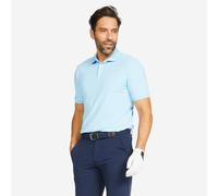 Second Life - Men's Golf Short Sleeve Polo Shirt - Ww500 Sky Blue