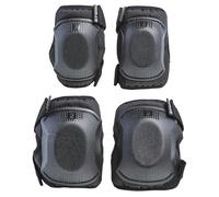 Second Life - One Size Cycling Elbow And Knee Protectors Set 3-6 Years - Black