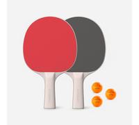 Second Life - Set Of 2 Durable Bats + 3 Table Tennis Balls - Set Ppr 100 - Excellent