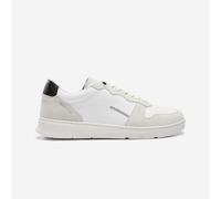 Second Life - Walk Protect Men's Leather Walking Shoes-white - Very Good