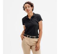Second Life - Women’s Golf 100% Cotton Short Sleeve Polo Shirt - Mw100 Black