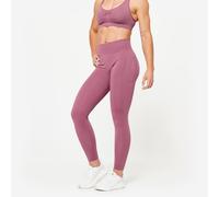 Second Life - Women's High-waisted Seamless Push-up Leggings - Purple - Very Good