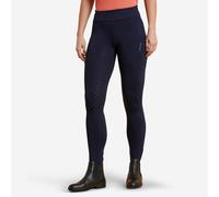 Second Life - Women's Horse Riding Full Grip Leggings 500 - Navy - Fair