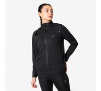 Second Life - Women's Running Warm Jacket Kiprun Run 900 Warm Regul-black