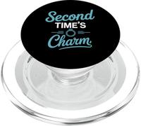 Second Marriage Second Time's A Charm Bride Future Mrs PopSockets PopGrip for MagSafe