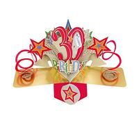 Happy 30th Birthday Pop-Up Greeting Card Original Second Nature 3D Pop Up Cards