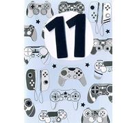 Second Nature Boys 11th Birthday Gaming Consoles Greeting Card Inspired Range Cards HMT052