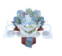 Second Nature Christmas Pop Up XPOP040A Owls Christmas Pop Up Card