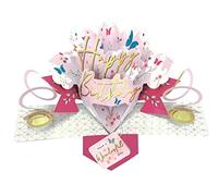 Second Nature Female Happy Birthday Pop-Up Greeting Card Original 3D Pop Up Card POP197