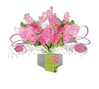 Second Nature Happy Mother's Day Roses Pop-Up Greeting Card 3D Pop Up Cards