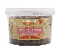 Second Nature High Meat Grain Free Salmon, Trout & White Fish Dog Training Treats - 300g High Value Healthy Treats for Large & Small Dogs