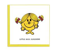 SECOND NATURE Little Miss Sunshine Mr. Men Greeting Card Hand-Crafted Quilling Crisis Charity - Quilling Cards Frameable Art, Nostalgic Design, Positive Vibes, Special Occasions, Keepsake