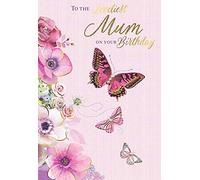 Magnifique Loveliest Mum Birthday Greeting Card Large Luxury Cards