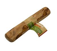 second nature Olive Wood Dog Chew Enriched with Olive Oil - Natural, Hypoallergenic, Splinter-Free, Long Lasting and Suitable for Teething - Medium