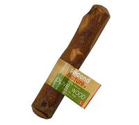 second nature Olive Wood Dog Chew Enriched with Olive Oil - Natural, Hypoallergenic, Splinter-Free, Long Lasting and Suitable for Teething - Large