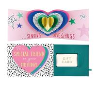 SECOND NATURE Pop Up Birthday Card With Gift Card Holder Special Friend Card & Gift Idea - Paper Celebrations 3D Pop Up Reveal, Gift Card Holder Tray, Foiled, Envelope, Gifting Voucher