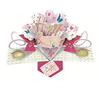 Second Nature Pop Ups Amazing Daughter Happy Birthday Pop-Up Greeting Card Cards POP197MC03