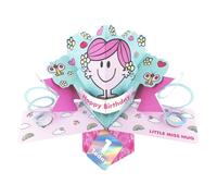 Second Nature Pop Ups Mr. Men Little Miss Hug 1 Today 3D Pop Up 1st Birthday Card Keepsake For Her Collectable Greeting Card - Vibrant Design, Keepsake, Kids Birthday, Eco-Friendly, Nostalgic Gift