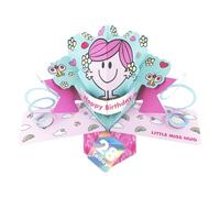 Second Nature Pop Ups Mr. Men Little Miss Hug 28 Today 3D Pop Up 28th Birthday Card Keepsake For Her Collectable Greeting Card - Vibrant Design, Heartfelt Keepsake, Eco-Friendly, Nostalgic