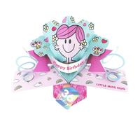 Second Nature Pop Ups Mr. Men Little Miss Hug 36 Today 3D Pop Up 36th Birthday Card Keepsake For Her Collectable Greeting Card - Vibrant, Adorable, Heartfelt, Eco-Friendly, Cherished, Memorable