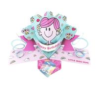 Second Nature Pop Ups Mr. Men Little Miss Hug One I Love 3D Pop Up Birthday Card Keepsake For Her Collectable Greeting Card - Vibrant, Nostalgic Design, Freestanding, Eco-Friendly, Unique Keepsake