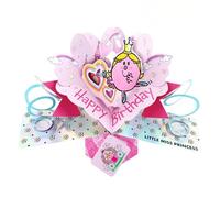 Second Nature Pop Ups Mr. Men Little Miss Princess 3D Pop Up Birthday Card Collectable Greeting Card - Vibrant Colours, Nostalgic Design, Keepsake, Heartfelt Message, Eco-Friendly