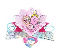 Second Nature Pop Ups Mr. Men Little Miss Princess 45 Today 3D Pop Up Pink 45th Birthday Card For Her Collectable Greeting Card - 3D Design, Nostalgic, Eco-Friendly, Easy Posting, Keepsake