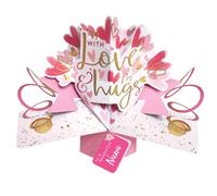 Second Nature Pop Ups To A Nana With Love & Hugs Pop Up Card Mother's Day, Birthday, Any Occasion POP026M12