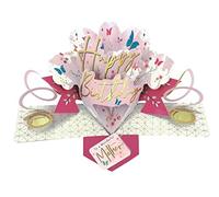 Second Nature Pop Ups Wonderful Mother Happy Birthday Pop-Up Greeting Card Cards POP197MC08