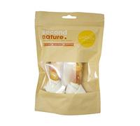 Second Nature Rawhide Dog Treats 6.5" Whitehide Knotted Bone Wrapped in Chicken 2 Pack (Pack of 6)