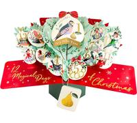 Second Nature Traditional Bauble Pop Up Christmas Card