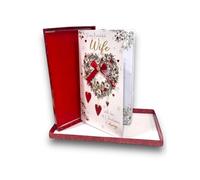 Second Nature XLB049 Lavish Wife Boxed Christmas Card