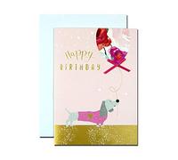 SECOND NATURE Yours Truly - Dog Happy Birthday Greeting Card 5 x 7