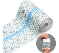 Second Skin Tattoo Aftercare Waterproof Bandage, 15cm x 2m | Transparent Stretch Tape, Clear Protection Film, Recovery