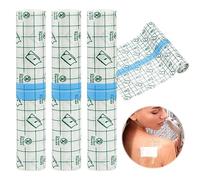 Second Skin Tattoo Cover 1Rolls (15CM x 10M) Tattoo Aftercare Waterproof Bandage Protector Film Transparent Adhesive Bandages Tape for Healing and Protection (3rolls 15cm x 1m)