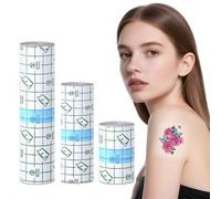 Second Skin Tattoo Cover - Waterproof Tattoo Aftercare Bandage, Breathable Tattoo Cover Up Patch with 6" x 11 Yard Rolls, Tattoo Second Skin Wrap fo
