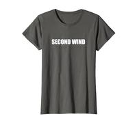 Second Wind T-Shirt, Women, Asphalt, L