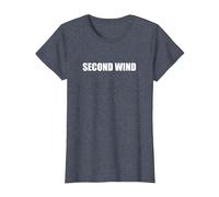 Second Wind T-Shirt, Women, Heather Blue, XS