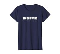 Second Wind T-Shirt, Women, Navy, 3XL