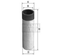 Secondary Air Filter Filter Insert CF 50 MANN-FILTER