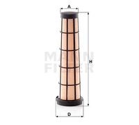 Secondary Air Filter fits: JOHN DEERE Series 5 5055E/5065E/5075E