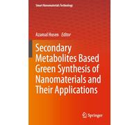 Secondary Metabolites Based Green Synthesis of Nanomaterials and Their Applications (Smart Nanomaterials Technology)