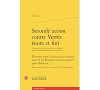 Seconde action contre Verrès (suite et fin). Discours pour Cecina, pour Fonteius, pour la loi Manilia, sur la loi agraire, pour Rabirius: Des supplices