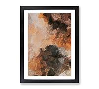 Seconds Of Infinity In Abstract Modern Framed Print | A2 Black Framed Wall Art | Ready to Hang | Abstract Fantasy Picture | Living Room Bedroom Lounge Office