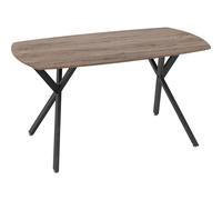 Seconique Athens Rectangular Dining Table in Medium Oak Effect