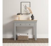 Seconique Bordeaux Console Table (Fully Assembled) in Light Grey Seconique Light Grey