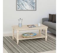 Seconique Chantilly Coffee Table Distressed Antique Cream Effect
