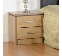 Charles 2 Drawer Bedside Cabinet